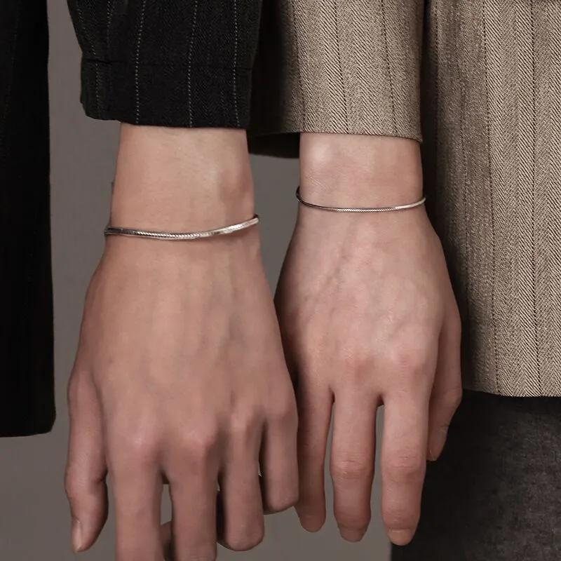 Top 7 Best Men's Bracelets in Malaysia 2025 7 Snake-Bone-Bracelet-Men