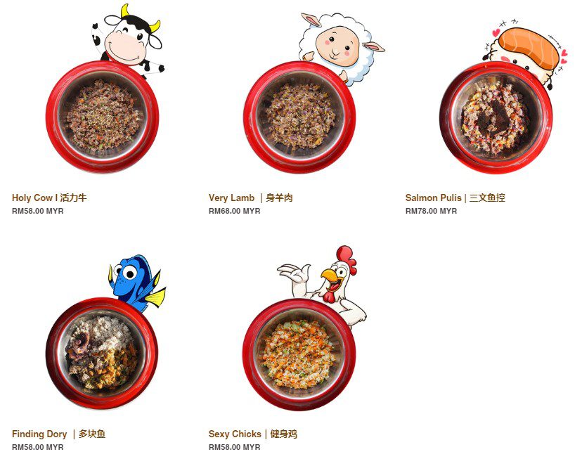 The Pet Slave Fresh Food to Pamper Your Furry Friends 6 TPS-Food-Menu-