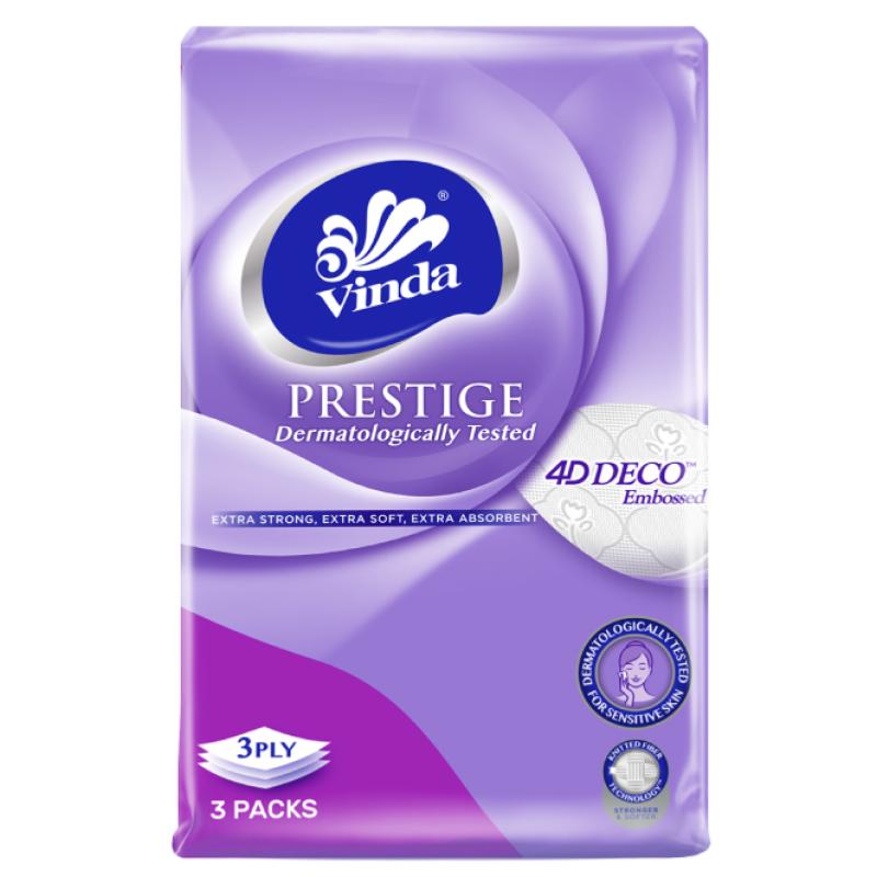 Top 10 Best Face Tissues in Malaysia 2025 3 Vinda-Prestige-D-Deco-Embossed-Facial-Tissue