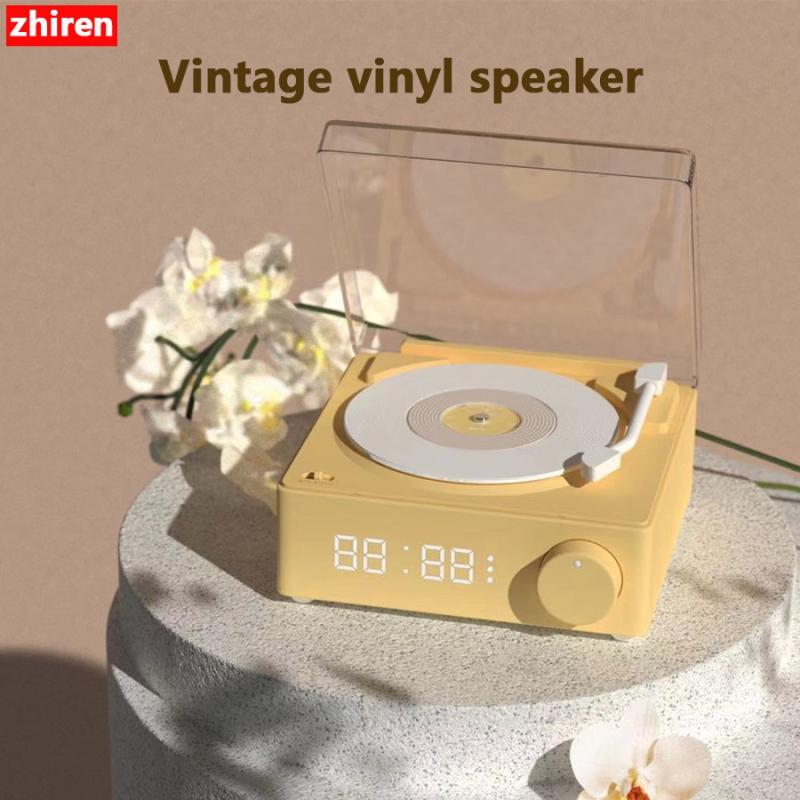 Top 10 Best Alarm Clocks in Malaysia 2025 10 Vintage-Vinyl-Alarm-Clock