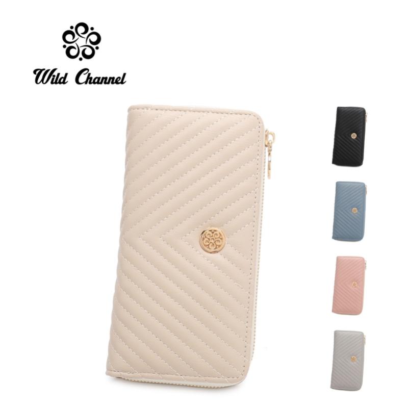 Top 8 Best Women's Zipper Wallets in Malaysia 2025 9 WILD-CHANNEL-Ladies-Long-Purse-NP-