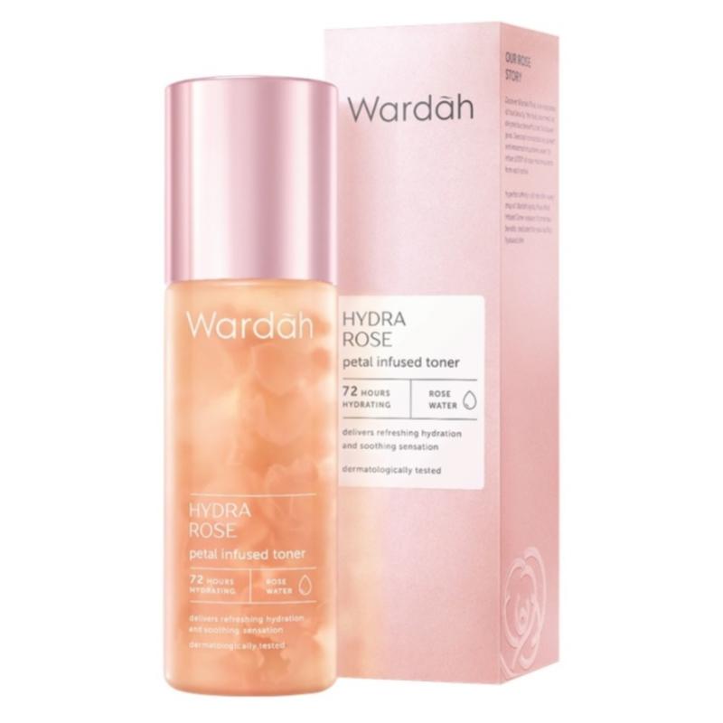 Top 10 Best Toners For Sensitive Skin in Malaysia 2025 4 Wardah-Hydra-Rose-Petal-Infused-Toner