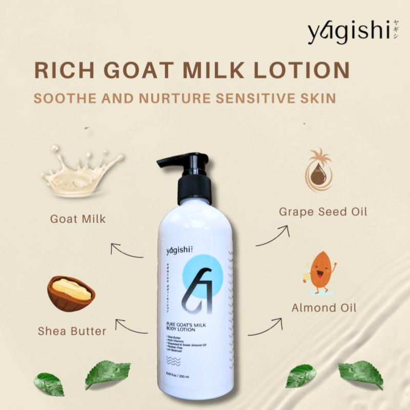 10 Losyen Pemutih Badan Terbaik di Malaysia 2025 2 Yagishi-Goat-Milk-Body-Lotion-