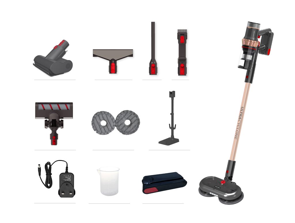 Corvan K18 Pro 2-in-1 Vacuum + Mop<br>Ditch the Dust and Embrace a Spotless House 2 image-