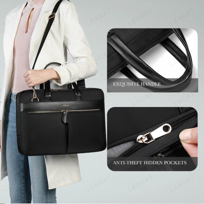 Top 8 Best Briefcases For Women in Malaysia 2025 8 .-Leacat-Fashion-Womens-Laptop-Briefcase
