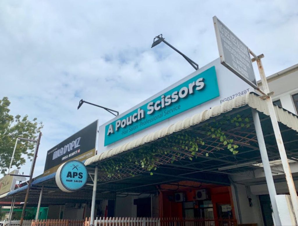 Top 10 Best Hair Salons in Penang 2025 16 A-Pouch-Scissors-Hair-Salon-