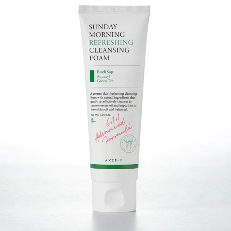 10 Pencuci Muka Terbaik untuk Kulit Kombinasi di Malaysia 2025 7 AXIS-Y-Sunday-Morning-Refreshing-Cleansing-Foam