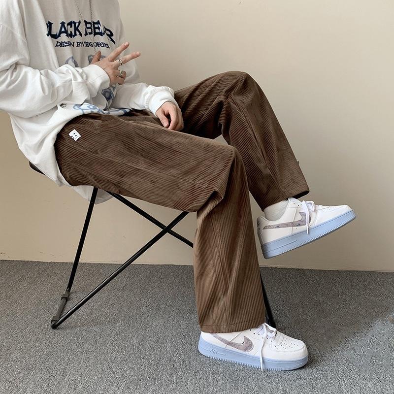 Top 6 Best Men's Baggy Jeans in Malaysia 2025 3 American-Vintage-Brown-Pants