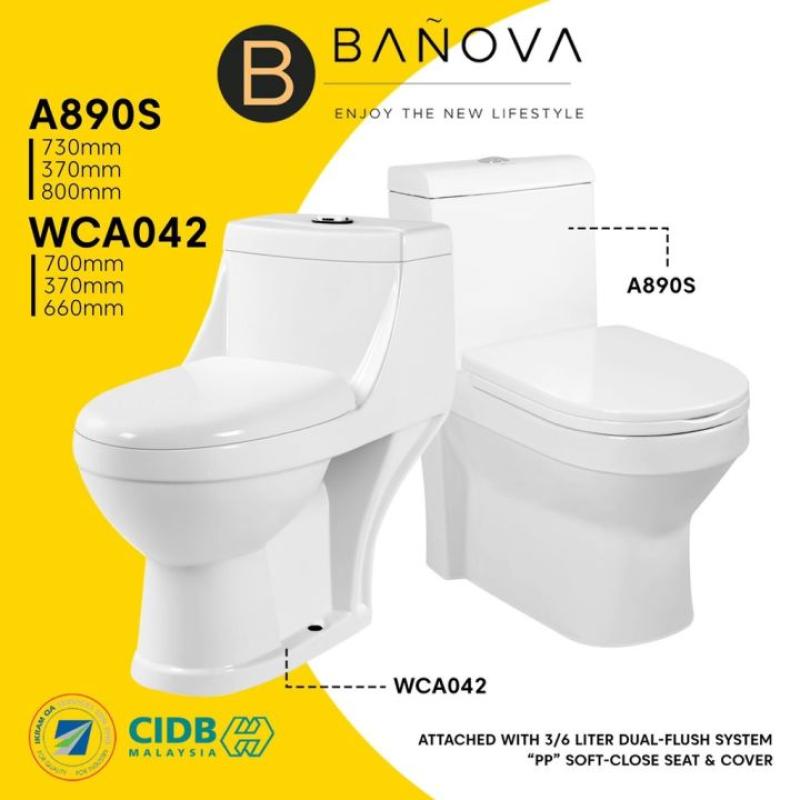 Top 10 Best Toilet Bowls In Malaysia 2025 2 BANOVA-Toilet-Bowl