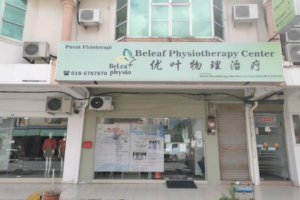 Top 10 Best Physiotherapy Clinics in Ipoh 2025 18 Beleaf-Physiotherapy-Centre-