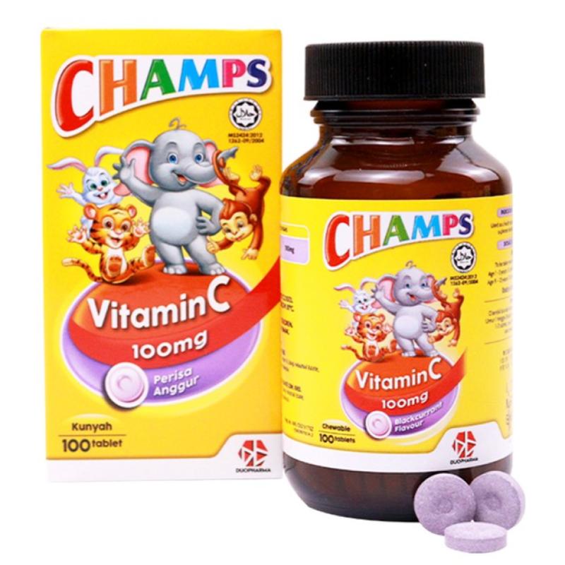 Top 10 Best Vitamins and Supplements For Kids In Malaysia 2025 9 CHAMPS-Vitamin-C