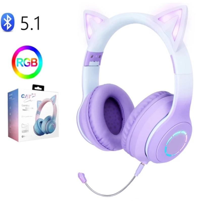 Top 10 Best Wireless Headsets With A Mic in Malaysia 2025 7 Cat-Ear-Headset-With-Mic-