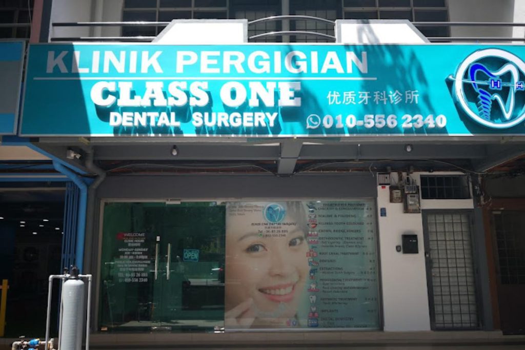 Top 10 Best Dental Clinics in Melaka 2025 4 Class-One-Dental-Surgery-