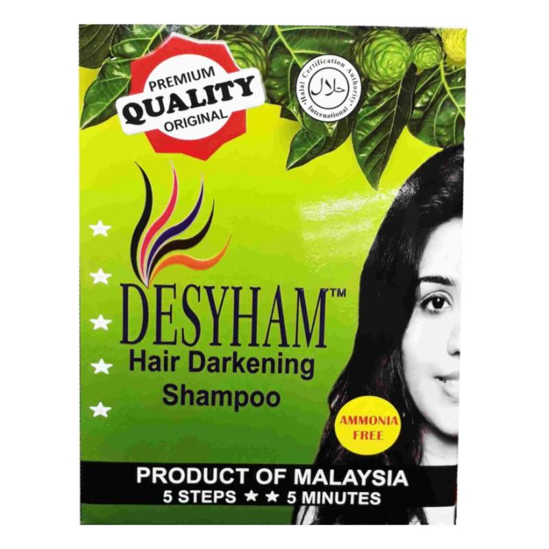 Top 10 Best Hair Dye Shampoos in Malaysia 2025 7 Desyham-Hair-Darkening-Henna-Dye-Shampoo