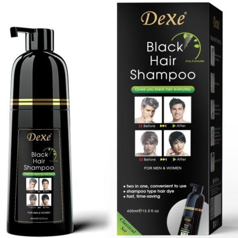 Top 10 Best Hair Dye Shampoos in Malaysia 2025 5 Dexe-Black-Hair-Dye-Shampoo