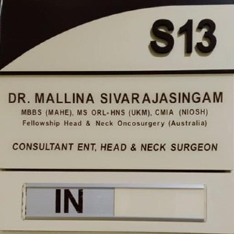 <strong>10 Klinik ENT Terbaik di Selangor 2025</strong> 7 Dr-Mallina-Sivarajasingam-ENT-Sinus-and-Laser-Clinic-@-Thomson-Hospital-