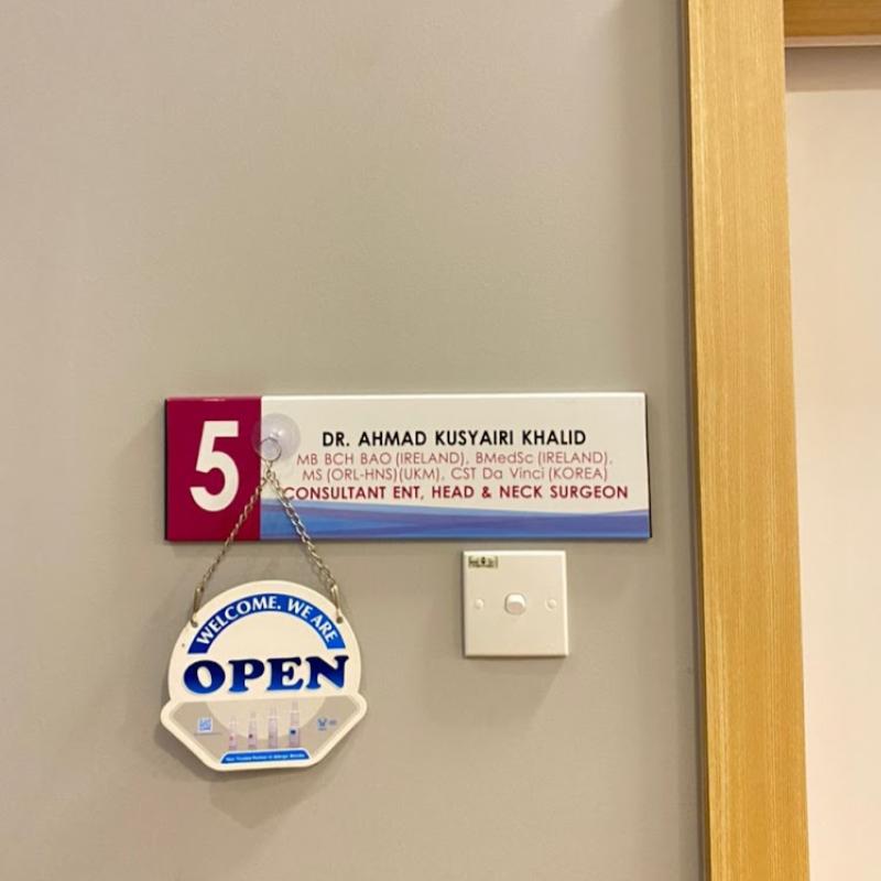<strong>10 Klinik ENT Terbaik di Selangor 2025</strong> 9 Dr.-Ahmad-Kusyairi-Khalid-ENT-Specialist-Clinic-@-Avisena-