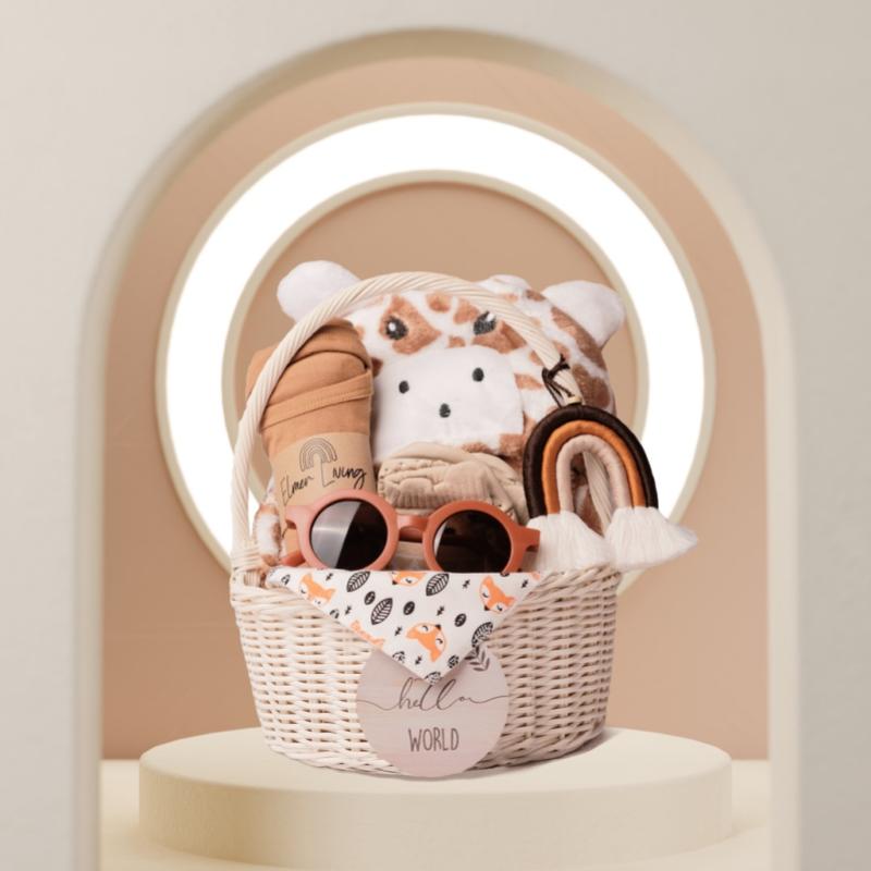 Top 10 Best Baby Hampers in Malaysia 2025 4 Elmer-Living-Hampers-Baby-Blanket-Series