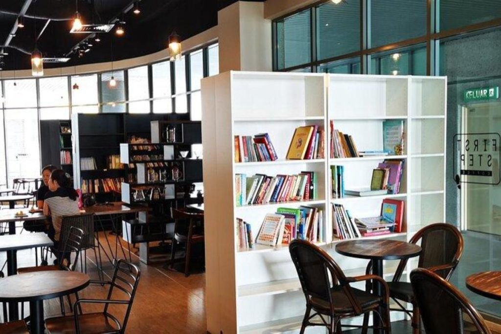 Top 12 Best Cool Library Cafes in KL & Selangor 2025 27 First-Step-Coffee-Malaysia-