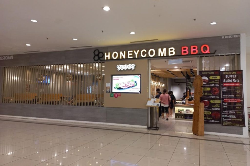 Top 10 Best Korean Foods in Puchong 2025 6 Honeycomb-BBQ-@-IOI-Mall-Puchong