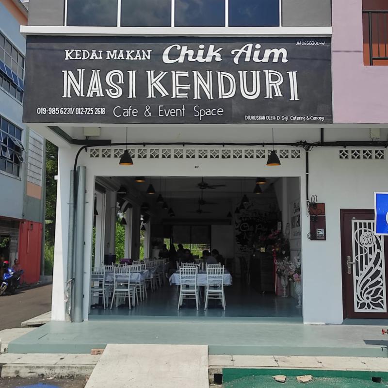 8 Nasi Kukus Terbaik di Johor 2025 14 Kedai-Makan-Chik-Aim-Nasi-Kenduri