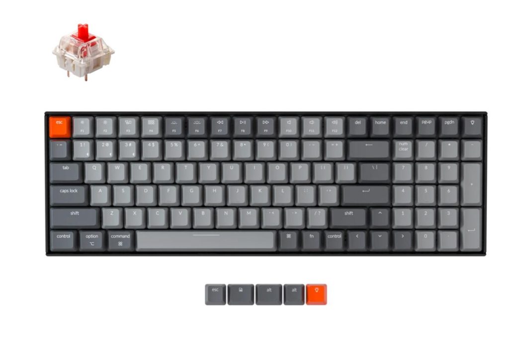 Top 7 Best Keyboards for Mac in Malaysia 2025 7 Keychron-K-Wireless-Mechanical-Keyboard