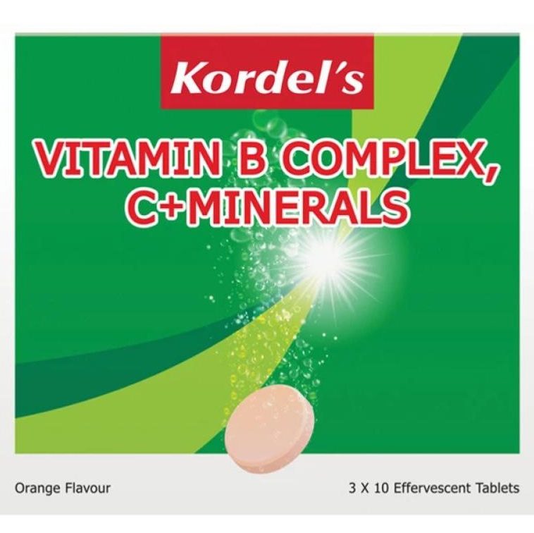 Top 10 Best Vitamin B Complex Supplements in Malaysia 2025 10 Kordels-Vitamin-B-Complex-C-Minerals