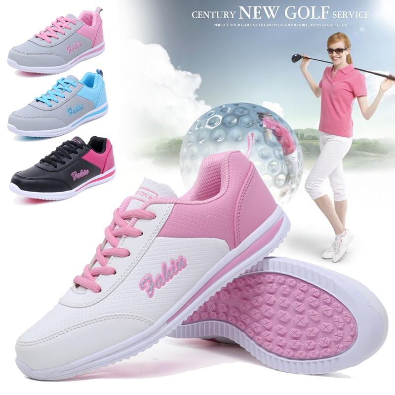 Top 6 Best Women's Golf Shoes in Malaysia 2025 3 Ladies-Spikeless-Golf-Shoes-Waterproof-Soft-and-Breathable-Universal-Outdoor-Camping-Sports-Shoes-Women