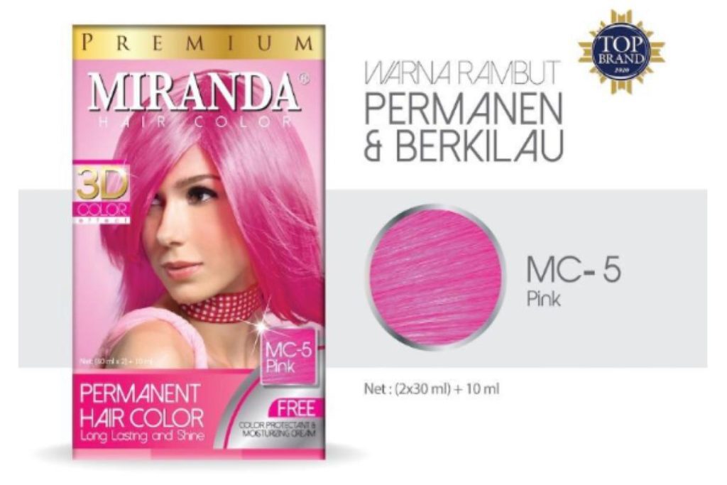 <strong>Top 10 Best Pink Hair Dyes in Malaysia 2025</strong> 3 Miranda-HAIR-COLOR-PASTEL-