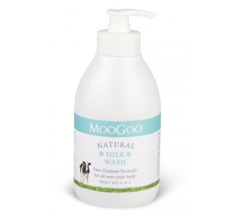 Top 8 Best Natural Body Washes in Malaysia 2025 2 Moogoo-Natural-Milk-Wash-ml