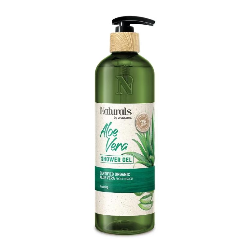 Top 8 Best Natural Body Washes in Malaysia 2025 4 NATURALS-BY-WATSONS-Aloe-Vera-Shower-Gel-ml