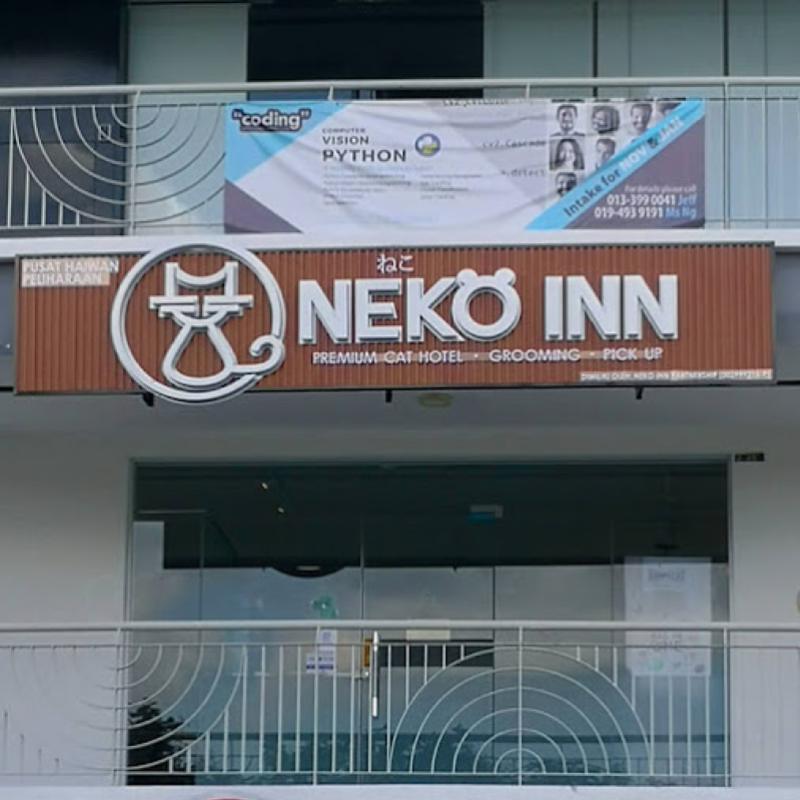 Top 10 Best Cat Grooming Shops in Penang 2025 12 Neko-Inn-Arena-Curve-Cat-Hotel-Grooming-