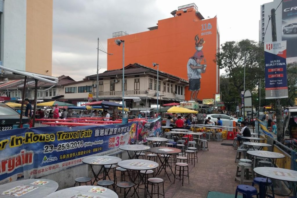 10 Telur Dadar Tiram Terbaik di Pulau Pinang 2025 16 New-Lane-Street-Foodstalls