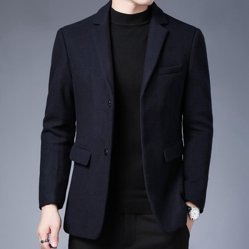 Top 6 Best Men's Lounge Suits in Malaysia 2025 7 New-Mens-Wool-Casual-Blazer