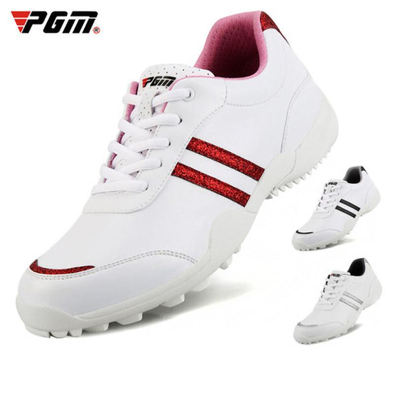 Top 6 Best Women's Golf Shoes in Malaysia 2025 2 PGM-Golf-women-lady-casual-sport-shoe-with-waterproof-microfiber-leather-comfortable-breathable-non-slip-design-Sneaker-XZ-XZ