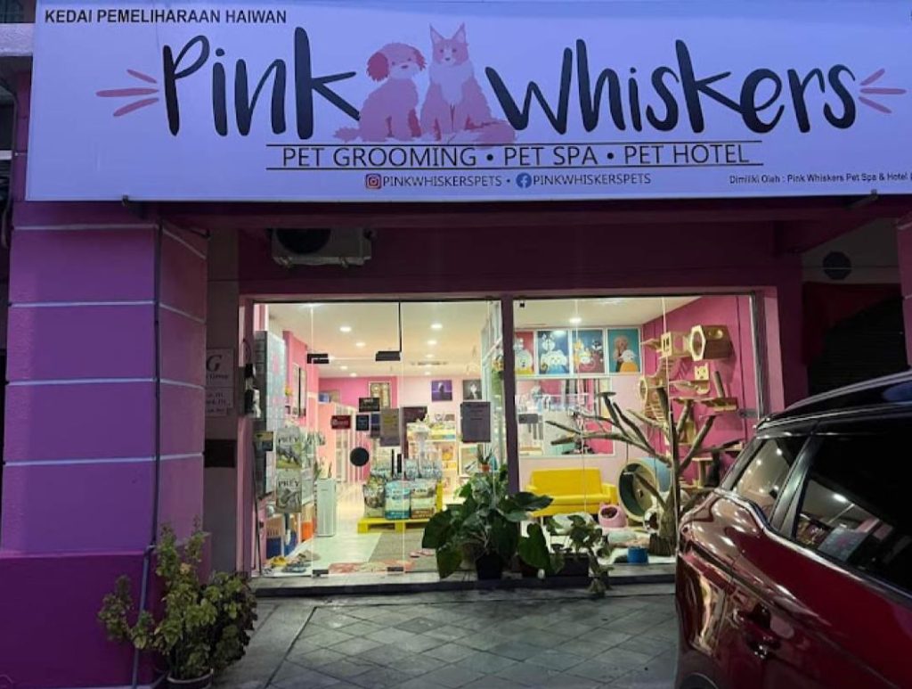 Top 10 Best Pet Grooming Shops in Penang 2025 14 Pink-Whiskers-Pet-Spa-Hotel-