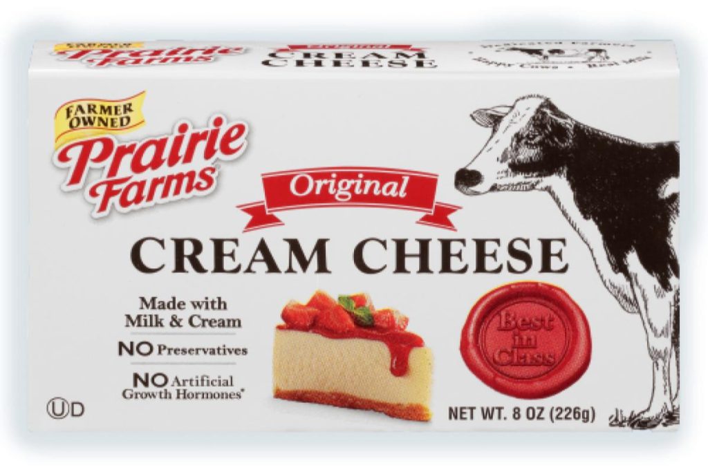 Top 12 Cream Cheese Brands Available in Malaysia 2025 10 Prairie-Farms-Cream-Cheese