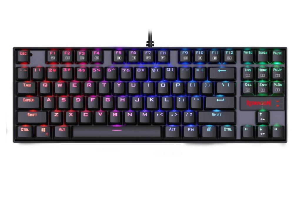Top 10 Best RGB Keyboards in Malaysia 2025 4 Redragon-K-KUMARA--Key-LED-RGB-Backlit-Mechanical-Computer-Illuminated-Keyboard