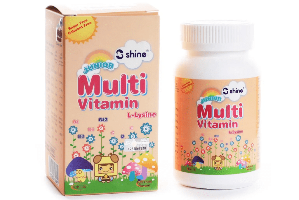 Top 10 Best Multivitamins In Malaysia 2025 11 SHINE-JUNIOR-MULTIVITAMIN-L-LYSINE-S