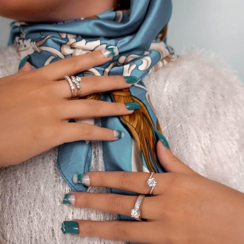 5 Cincin Moissanite Terbaik di Malaysia 2025 8 Sarabella-