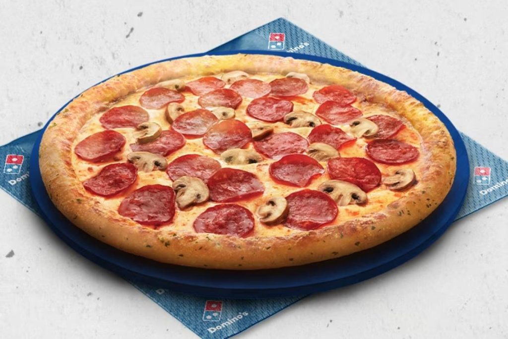 Top 20 Best Domino’s Pizza Flavours in Malaysia 2024 10 Smoky-Pepperoni-Mushroom