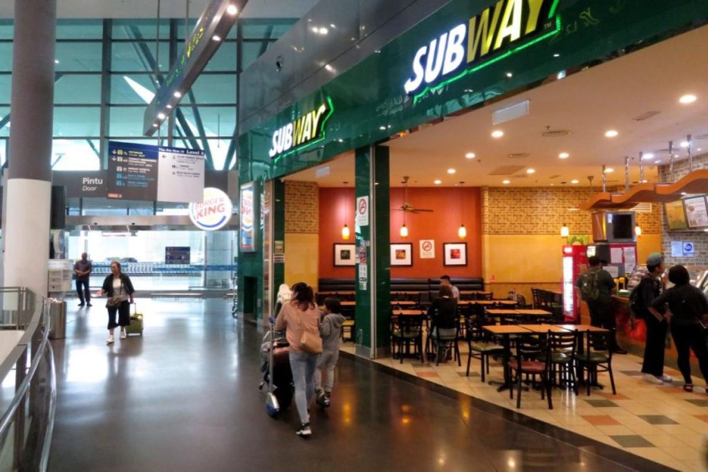 Top 16 Best Restaurants in KLIA T1 & KLIA T2 2025 22 Subway-KLIA