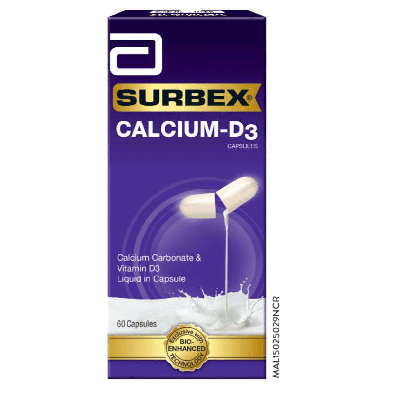 Top 10 Best Calcium Supplements in Malaysia 2025 8 Surbex-Calcium-D