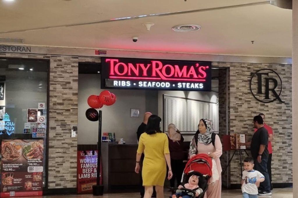 Top 8 Best Lamb Racks in Johor 2025 8 Tony-Romas