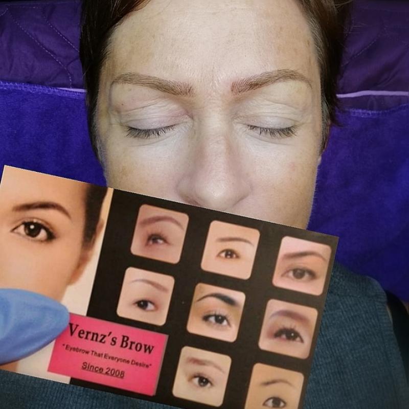 Top 10 Best Eyebrow Embroidery Services in Penang 2025 3 Vernzs-Brow-