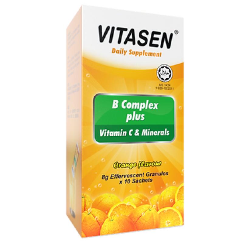 Top 10 Best Vitamin B Complex Supplements in Malaysia 2025 9 Vitasen-B-Complex-Plus-Vitamin-C-Minerals-