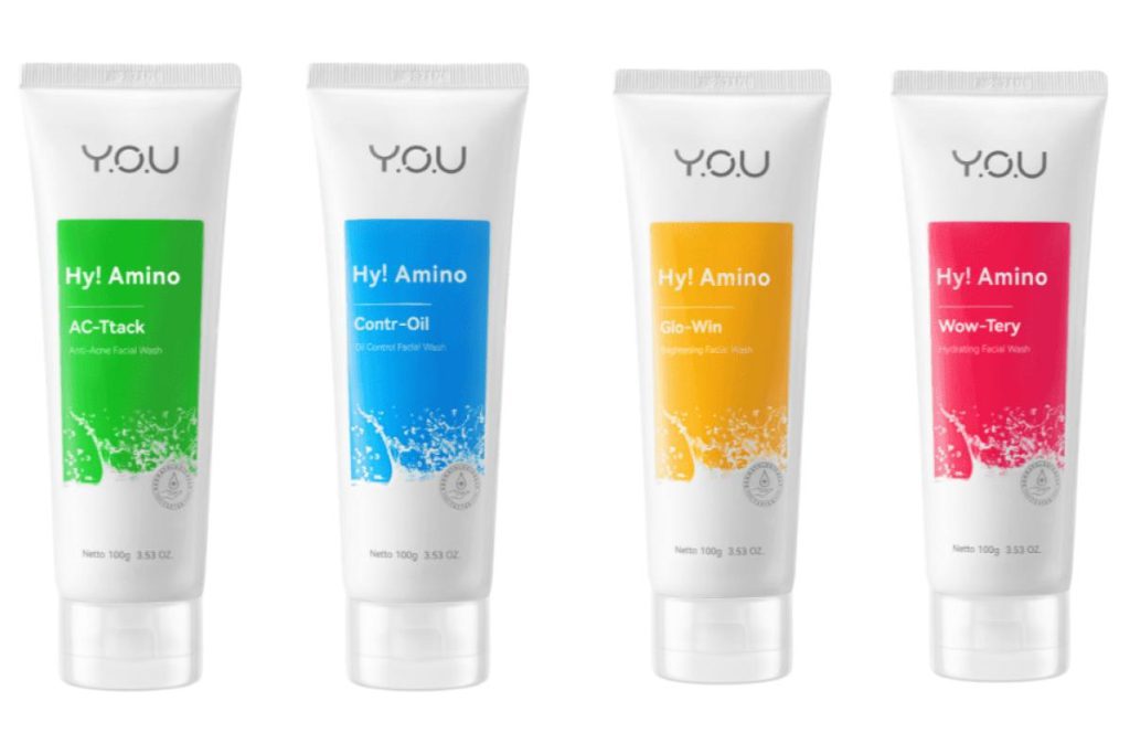 Top 10 Best Facial Cleansers in Malaysia 2025 4 Y.O.U-Hy-Amino-Acid-Facial-Cleanser-