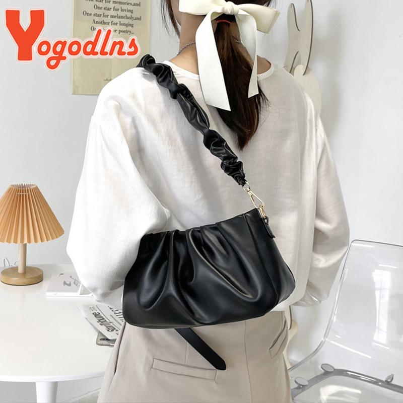 Top 9 Best Shoulder Bags in Malaysia 2025 10 Yogodlns-Pleated-Handle-Shoulder-Bag