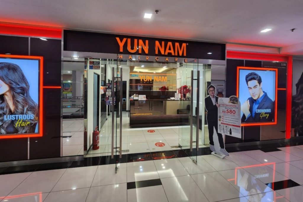 <strong>10 Pusat Rawatan Rambut Gugur Terbaik di Johor 2025</strong> 12 Yun-Nam-Hair-Care-Pelangi-Plaza-JB