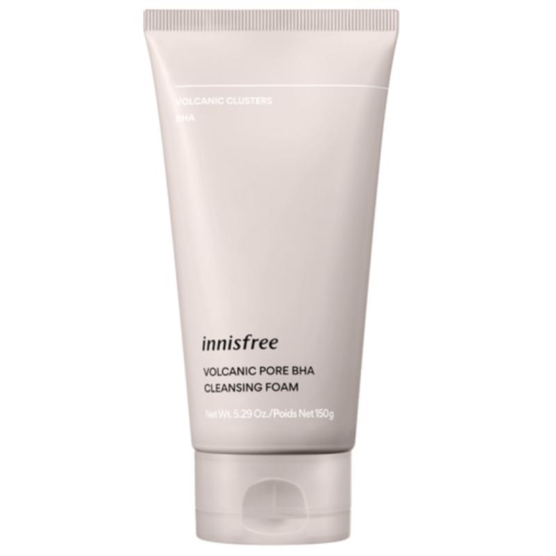 Top 10 Best Cleansers for Acne Prone Skin in Malaysia 2025 4 innisfree-Volcanic-Pore-BHA-Cleansing-Foam